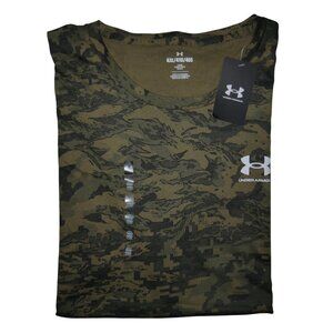 Under Armour Heatgear Freedom Crewneck T-Shirt Men's Size 4XL Tiger Camouflage
